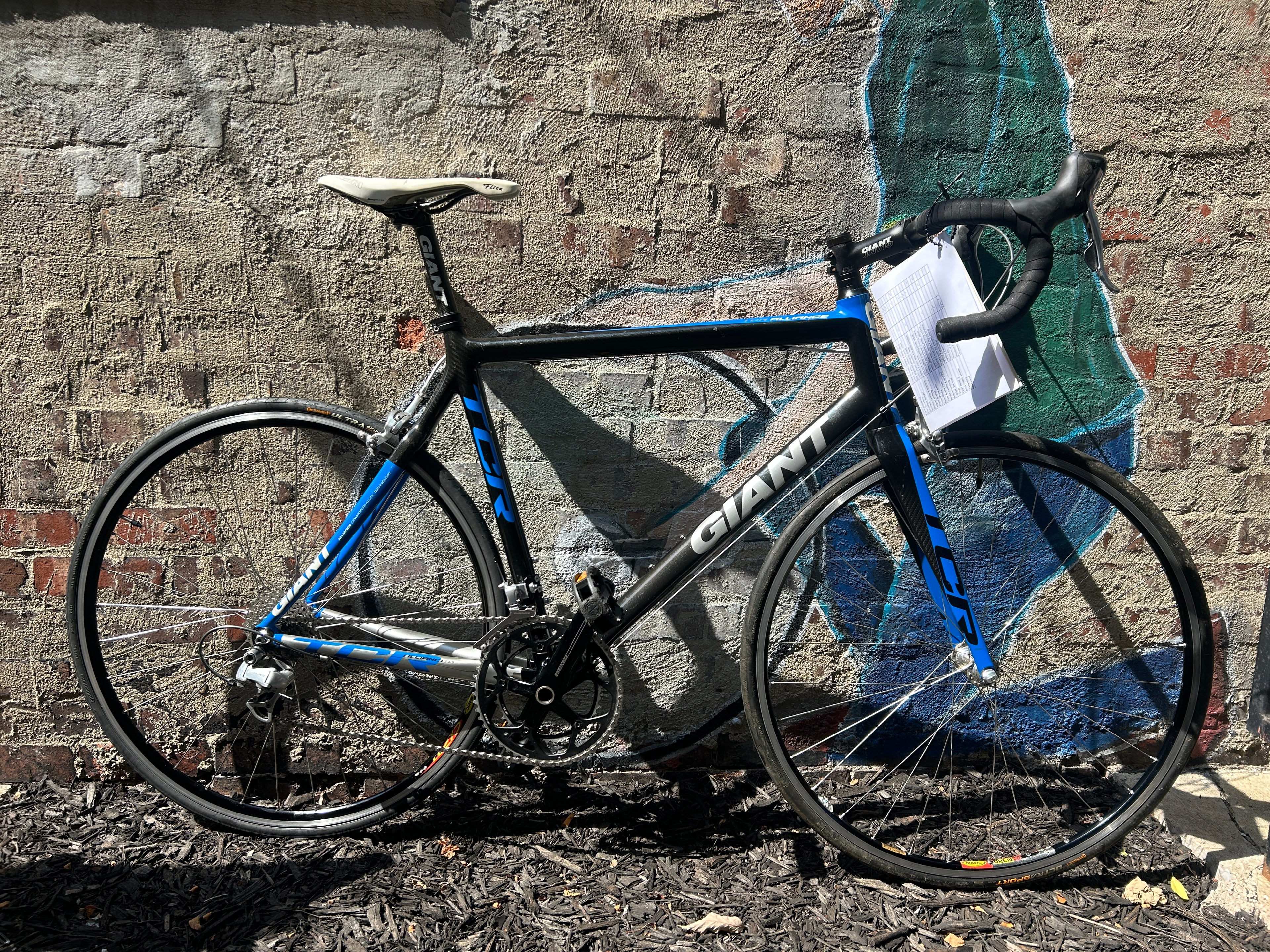 Giant TCR Alliance Black/Blue 57CM