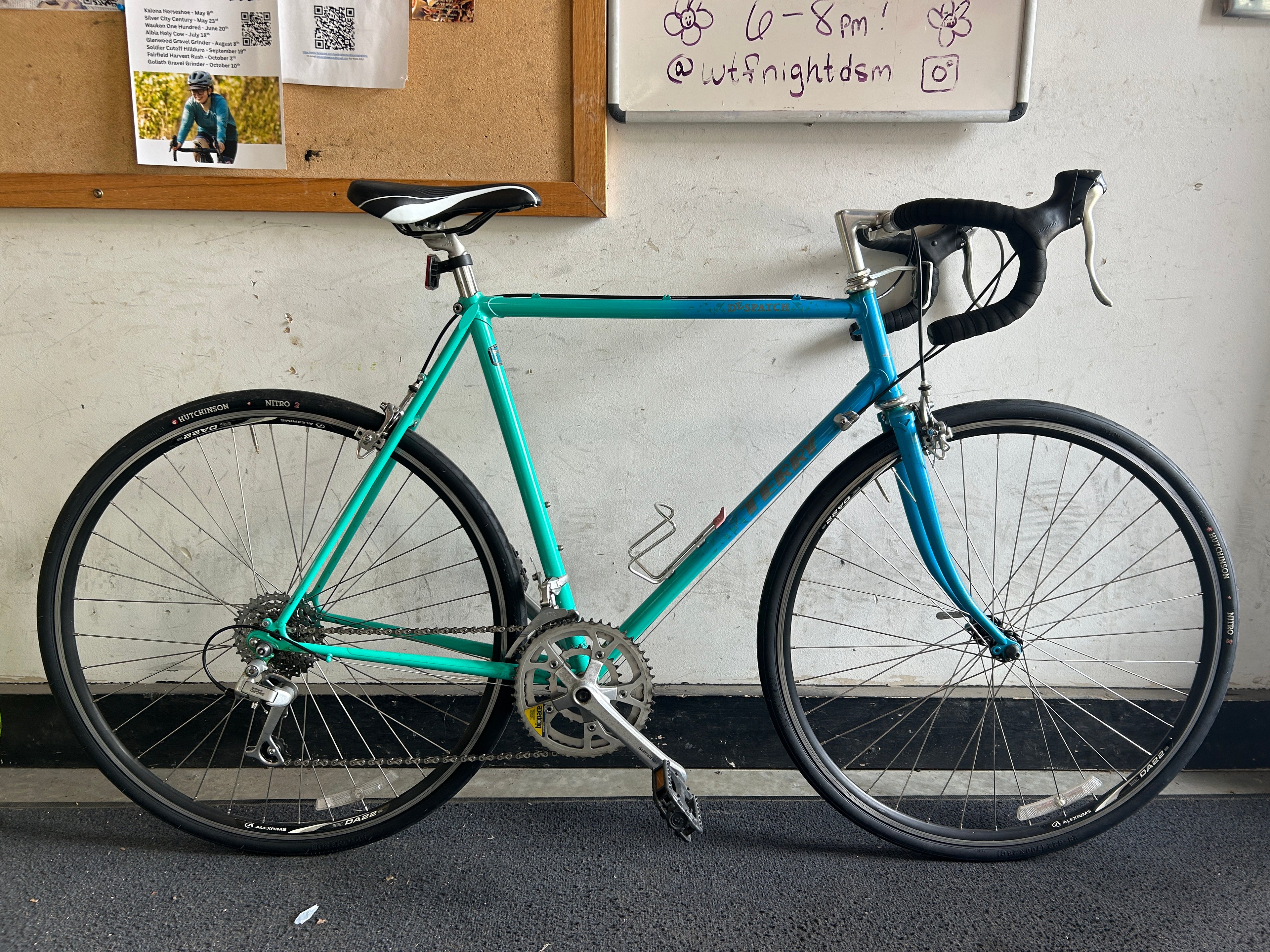 Georgena Terry Despatch Blue/Green Fade 56cm