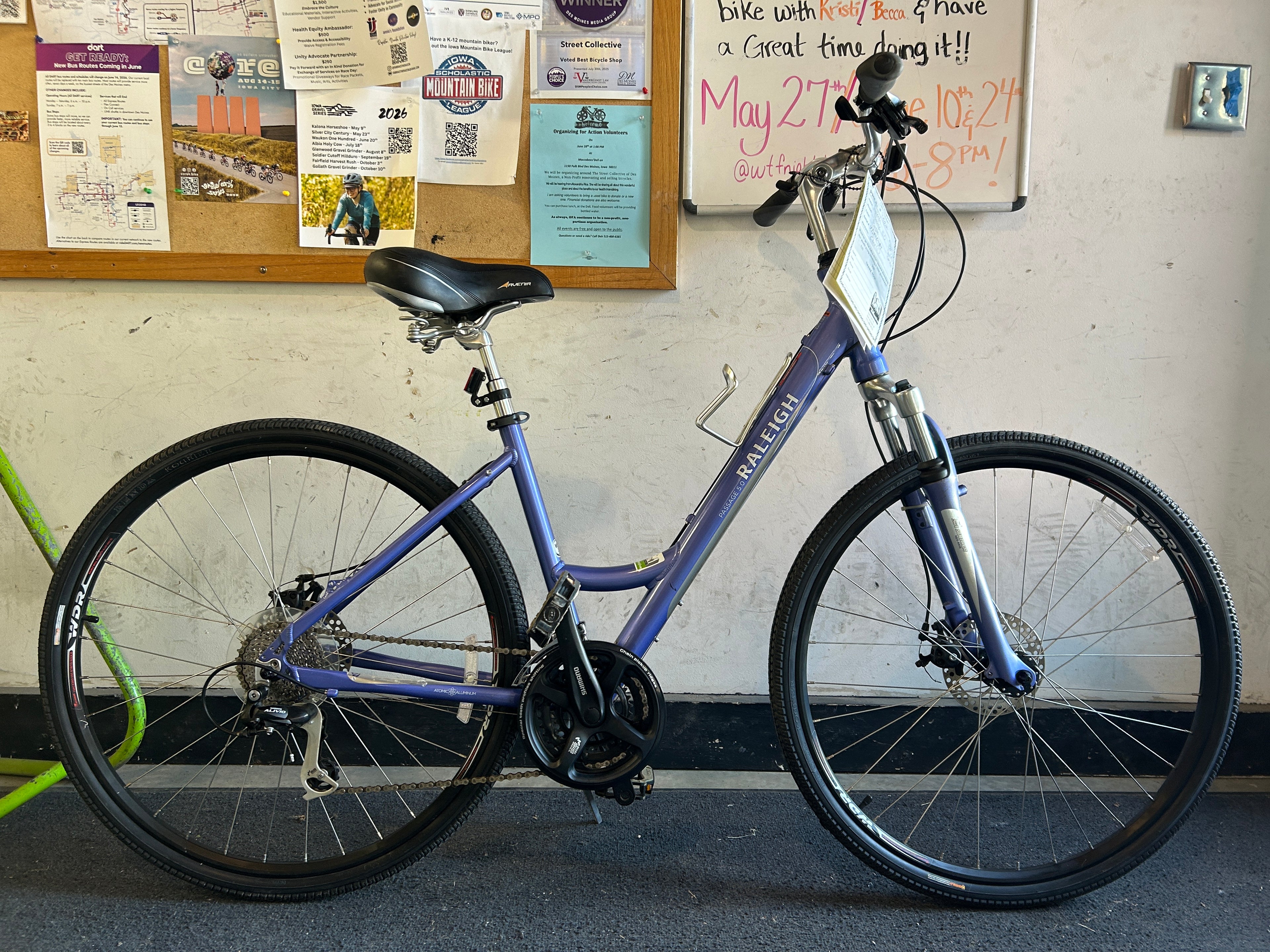 Raleigh Passage 5.0 Purple 19"