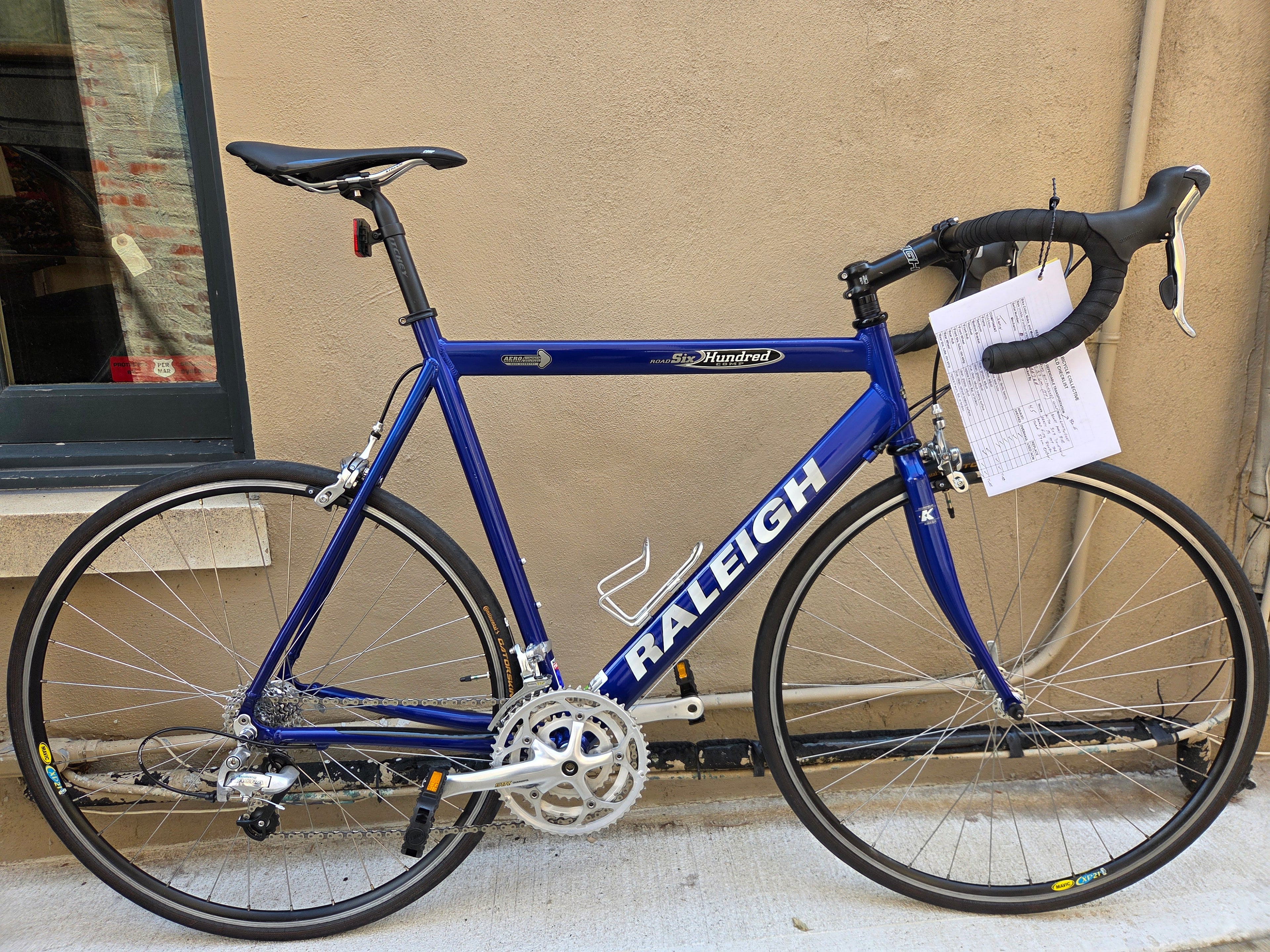 Raleigh Six Hundred Road Comp Blue 57cm